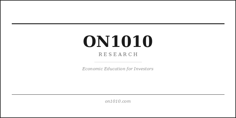 ON1010 Research, US National Debt (Debt to the Penny)